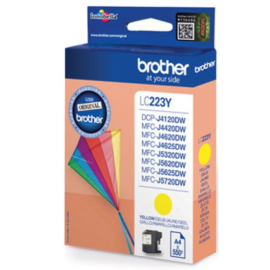 Brother LC-223YBP cartouche d'encre Original Jaune 1 pièce(s)