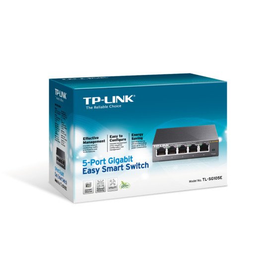 TP-LINK TL-SG105E Switch Gigabit Ethernet 