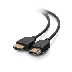 C2G Câble HDMI haut débit flexible avec connecteurs discrets, 60 cm - 4K 60 Hz C2G Câble HDMI haut débit flexible avec connecteurs discrets, 60 cm - 4K 60 Hz