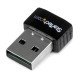 StarTech.com Mini adaptateur USB 2.0 réseau sans fil N 300Mb/s - Clé USB WiFi 802.11n 2T2R StarTech.com Mini adaptateur USB 2.0 réseau sans fil N 300Mb/s - Clé USB WiFi 802.11n 2T2R