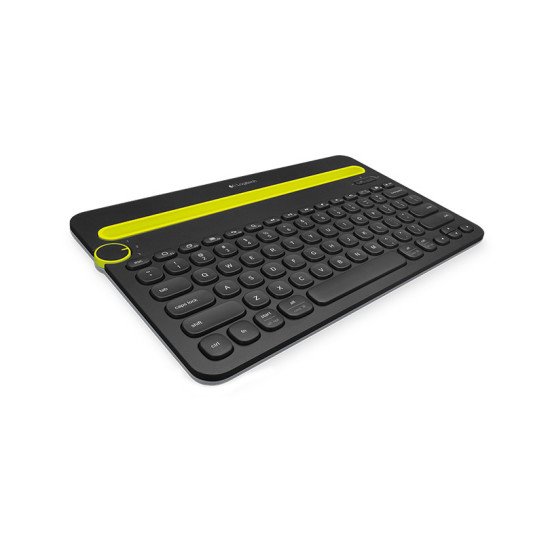 Logitech K480 clavier Bluetooth QWERTZ Allemand Noir