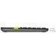 Logitech K480 clavier Bluetooth QWERTZ Allemand Noir Logitech K480 clavier Bluetooth QWERTZ Allemand Noir