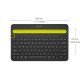 Logitech K480 clavier Bluetooth QWERTZ Allemand Noir