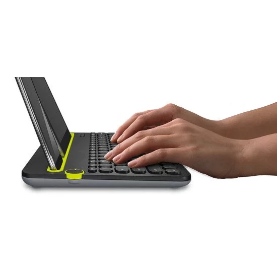 Logitech K480 clavier Bluetooth QWERTZ Allemand Noir Logitech K480 clavier Bluetooth QWERTZ Allemand Noir