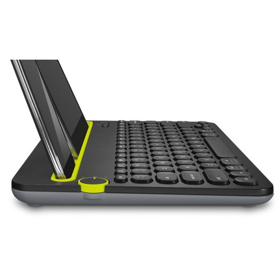Logitech K480 clavier Bluetooth QWERTZ Allemand Noir