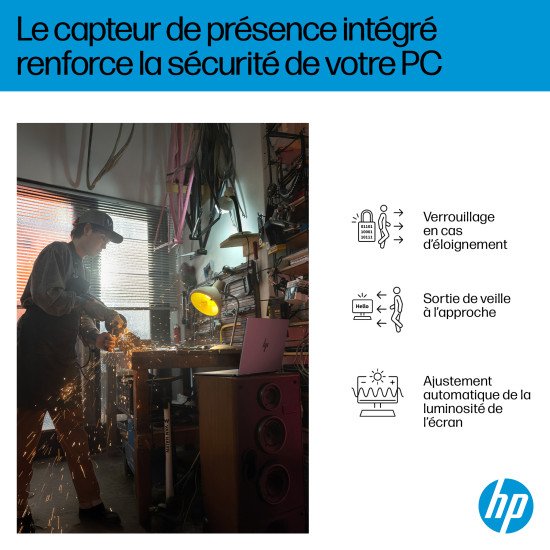 HP OmniBook X FlipNGAI 16-ar0771nb Copilot+ PC AMD Ryzen AI 7 350 Hybride (2-en-1) 40,6 cm (16") Écran tactile 2K 16 Go LPDDR5x-SDRAM 1 To SSD Wi-Fi 6E (802.11ax) Windows 11 Home Argent