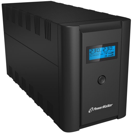 PowerWalker VI 2200 LCD/IEC Interactivité de ligne 2,2 kVA 1200 W 6 sortie(s) CA