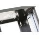 Intellinet Armoire réseau murale 10" (standard), 6U, profondeur 300 mm, noire, assemblée, charge max. 60 kg, utilisable sur bureau ou sol, profondeur utile 265 mm, porte métal et verre, panneaux latéraux amovibles