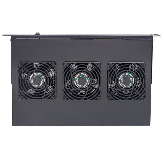 Intellinet Unité de ventilation à 3 ventilateurs pour racks 19", 1U, noire, garantie à vie