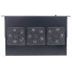Intellinet Unité de ventilation à 3 ventilateurs pour racks 19", 1U, noire, garantie à vie