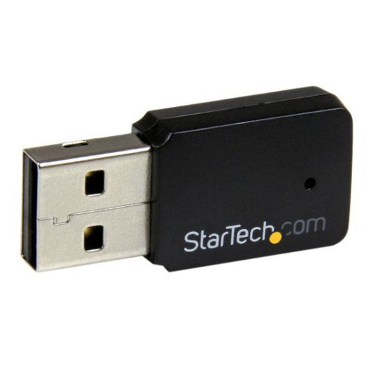 StarTech.com Mini adaptateur USB 2.0 réseau sans fil AC600 double bande - Clé USB WiFi 802.11ac 1T1R