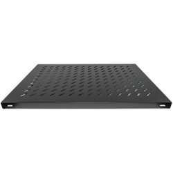 Intellinet Étagère fixe renforcée 19", 1U, profondeur 800 mm, charge max. 100 kg, noire, garantie trois ans