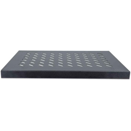 Intellinet Étagère fixe 19", 1U, profondeur 345 mm, charge max. 50 kg, noire, garantie trois ans