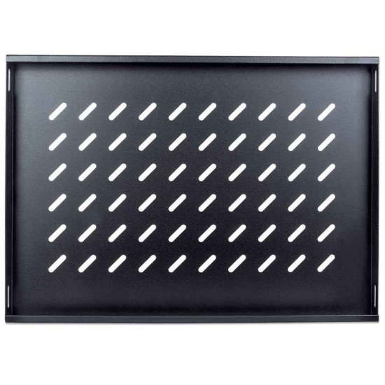 Intellinet Étagère fixe 19", 1U, profondeur 345 mm, charge max. 50 kg, noire, garantie trois ans