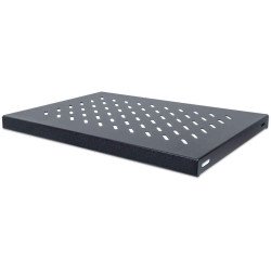 Intellinet Étagère fixe 19", 1U, profondeur 345 mm, charge max. 50 kg, noire, garantie trois ans