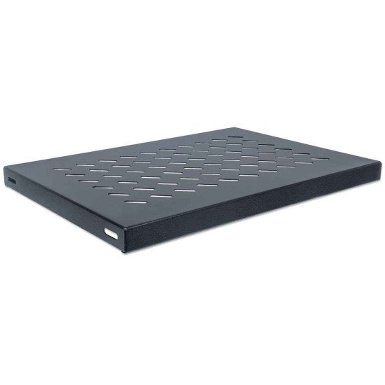 Intellinet Étagère fixe 19", 1U, profondeur 345 mm, charge max. 50 kg, noire, garantie trois ans