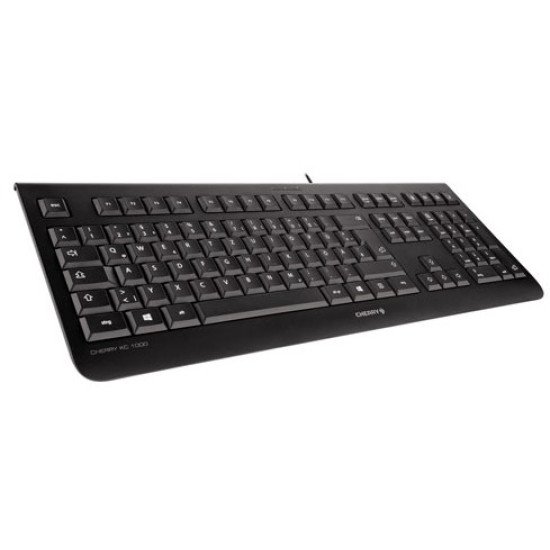 CHERRY KC 1000 clavier USB QWERTZ DE Noir