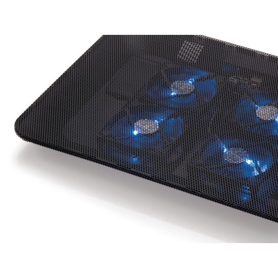 Conceptronic Support de refroidissement de portable à 4 ventilateurs Conceptronic Support de refroidissement de portable à 4 ventilateurs