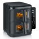 Severin FR 2468 Double 11 L Autonome 2800 W Friteuse d'air chaud Noir