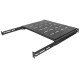 Intellinet Étagère coulissante 19", 1U, profondeur réglable de 800 à 1000 mm, profondeur d'étagère 550 mm, noire, garantie trois ans