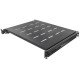 Intellinet Étagère coulissante 19", 1U, pour armoires et racks de 600 à 800 mm de profondeur, profondeur d'étagère 350 mm, charge max. 35 kg, noire, garantie trois ans