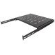 Intellinet Étagère coulissante 19", 1U, pour armoires et racks de 600 à 800 mm de profondeur, profondeur d'étagère 350 mm, charge max. 35 kg, noire, garantie trois ans