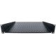 Intellinet Étagère cantilever 19", 2U, montage frontal 2 points, profondeur 400 mm, ventilée, charge max. 25 kg, noire, garantie trois ans