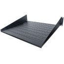 Intellinet Étagère cantilever 19", 2U, montage frontal 2 points, profondeur 400 mm, ventilée, charge max. 25 kg, noire, garantie trois ans