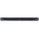 Intellinet Panneau passe-câbles 19", 1U, avec brosse, noir