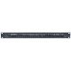 Intellinet Panneau passe-câbles 19", 1U, avec brosse, noir