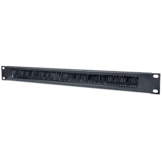 Intellinet Panneau passe-câbles 19", 1U, avec brosse, noir