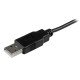 StarTech.com Câble de charge / synchronisation mobile USB A vers Micro B slim de 15 cm pour smartphone et tablette - M/M - Noir