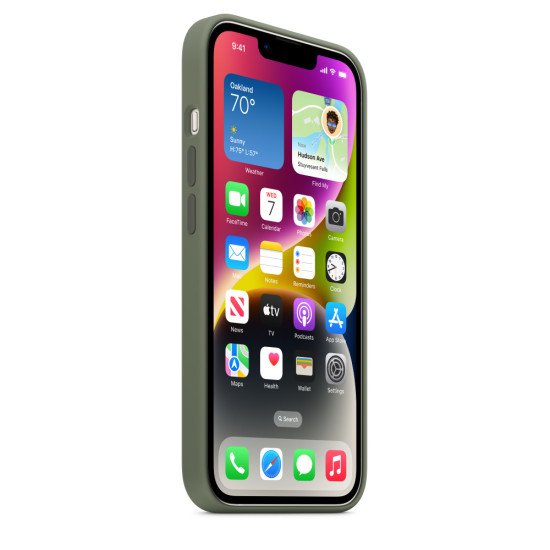 Apple MQU83ZM/A coque de protection pour téléphones portables 15,5 cm (6.1") Housse Olive