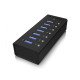 ICY BOX IB-AC618 5000 Mbit/s Noir