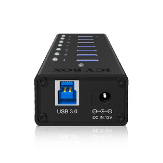 ICY BOX IB-AC618 5000 Mbit/s Noir