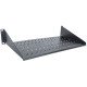 Intellinet Étagère cantilever 19", 2U, montage frontal 2 points, profondeur 250 mm, charge max. 25 kg, noire, garantie trois ans