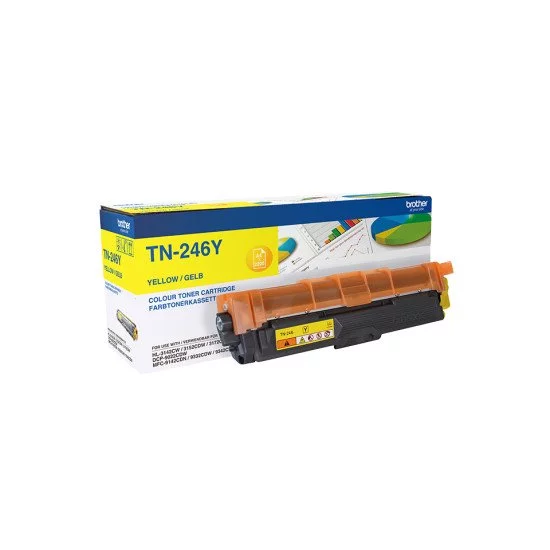 Brother TN-246Y toner Original Jaune Brother TN-246Y toner Original Jaune