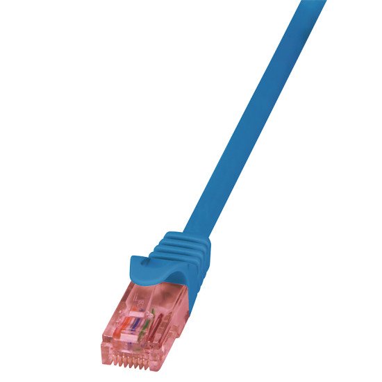 LogiLink CQ3062S câble de réseau Bleu 3 m Cat6a S/FTP (S-STP)