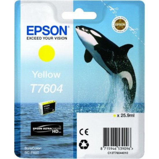 Epson T7604 Cartouche encre Jaune