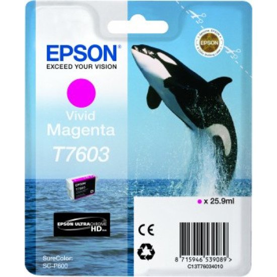 Epson T7603 Cartouche encre Epson T7603 Cartouche encre