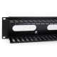 StarTech.com Panneau de gestion de câbles horizontal 2U pour rack de serveur - Guide pour câbles avec couverture