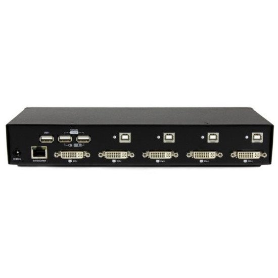 StarTech.com Switch KVM USB / DVI à 4 ports avec commutation rapide DDM 
