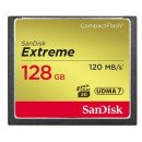Sandisk CF Extreme mémoire flash 128 Go CompactFlash