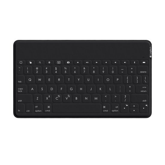 Logitech Keys-To-Go clavier pour téléphones portables QWERTY Néerlandais, Anglais britannique Noir Bluetooth