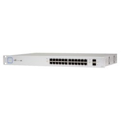 Ubiquiti Networks UniFi US-24-250W switch réseau Géré Gigabit Ethernet (10/100/1000) Argent 1U PoE Ubiquiti Networks UniFi US-24-250W switch réseau Géré Gigabit Ethernet (10/100/1000) Argent 1U PoE