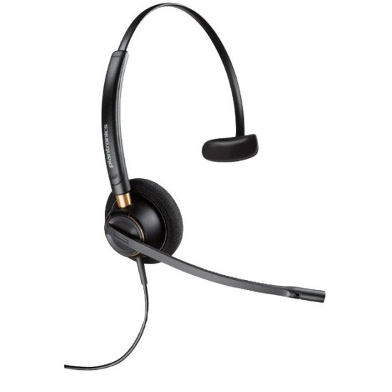 Plantronics EncorePro HW510 Casque audio Bandeau Monophonique Noir