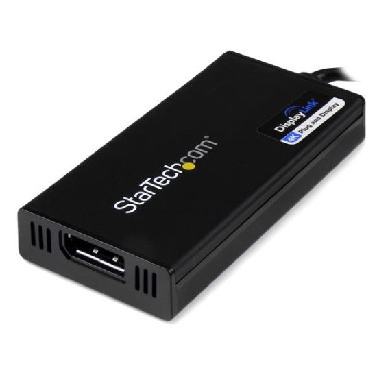 StarTech.com Adaptateur vidéo multi-écrans USB 3.0 vers DisplayPort 4K - Carte graphique externe certifié DisplayLink - Ultra HD 4K