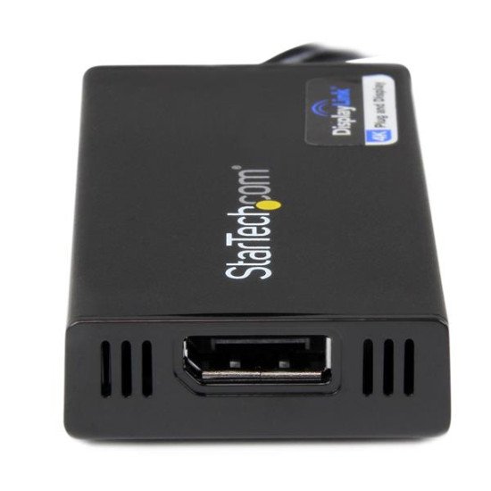 StarTech.com Adaptateur vidéo multi-écrans USB 3.0 vers DisplayPort 4K - Carte graphique externe certifié DisplayLink - Ultra HD 4K