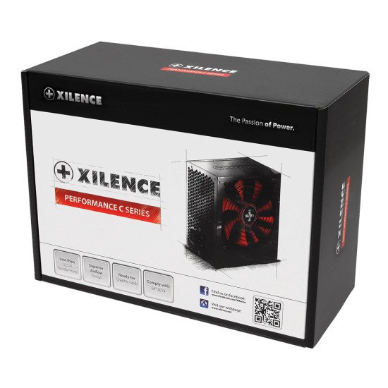 Xilence XP600R6 Alimentation 600 W 20+4 pin ATX ATX Noir