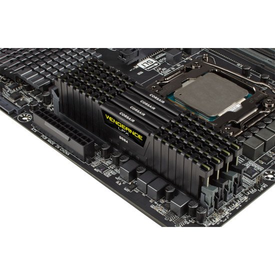 Corsair Vengeance LPX, 32GB module de mémoire 32 Go 4 x 8 Go DDR4 2666 MHz Corsair Vengeance LPX, 32GB module de mémoire 32 Go 4 x 8 Go DDR4 2666 MHz